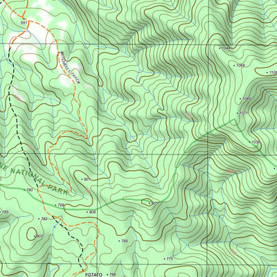 nswtopo 8123-2-N SKENE NORTH digital map