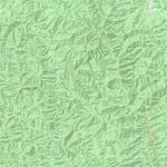 nswtopo 8123-3-S JAMIESON SOUTH digital map