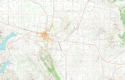 nswtopo 8123-4-N MANSFIELD NORTH digital map