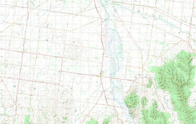 nswtopo 8124-1-N MOYHU NORTH digital map