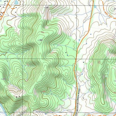 nswtopo 8124-1-N MOYHU NORTH digital map