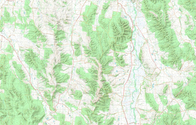 nswtopo 8124-1-S MOYHU SOUTH digital map