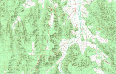 nswtopo 8124-2-N WHITFIELD NORTH digital map