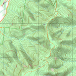 nswtopo 8124-2-N WHITFIELD NORTH digital map