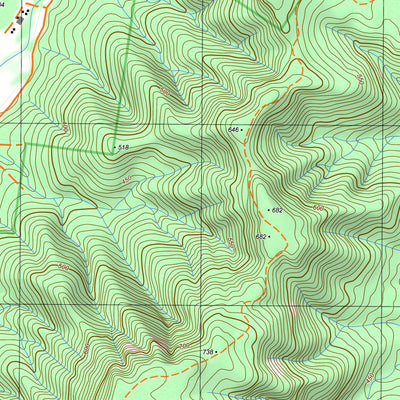 nswtopo 8124-2-N WHITFIELD NORTH digital map