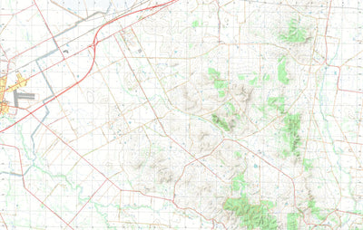 nswtopo 8124-4-N WINTON NORTH digital map