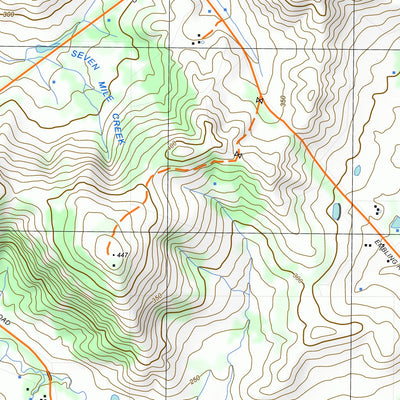 nswtopo 8124-4-N WINTON NORTH digital map