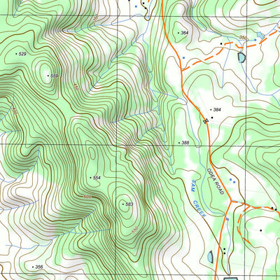 nswtopo 8124-4-S WINTON SOUTH digital map