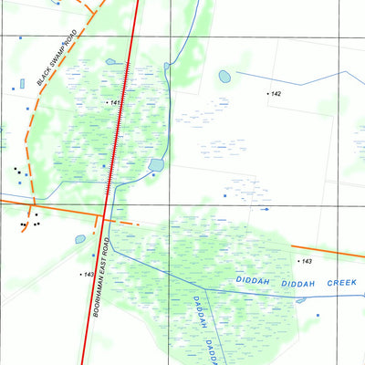 nswtopo 8125-1-S WAHGUNYAH SOUTH digital map