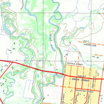 nswtopo 8125-2-S WANGARATTA SOUTH digital map