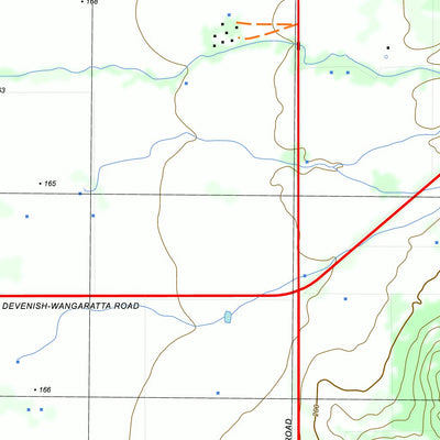 nswtopo 8125-3-N GLENROWAN NORTH digital map