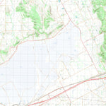 nswtopo 8125-3-S GLENROWAN SOUTH digital map