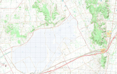nswtopo 8125-3-S GLENROWAN SOUTH digital map
