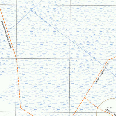 nswtopo 8125-3-S GLENROWAN SOUTH digital map