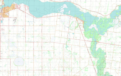 nswtopo 8125-4-N YARRAWONGA NORTH digital map