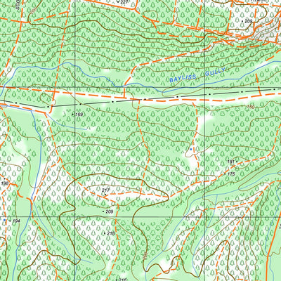 nswtopo 8221-2-N DARRIMAN NORTH digital map