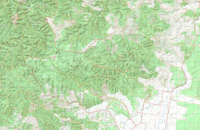 nswtopo 8221-3-S CARRAJUNG SOUTH digital map