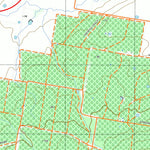 nswtopo 8221-4-S TRARALGON SOUTH digital map