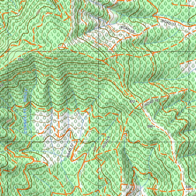 nswtopo 8224-1-N BRIGHT NORTH digital map