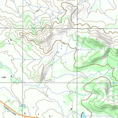 nswtopo 8224-4-N MYRTLEFORD NORTH digital map