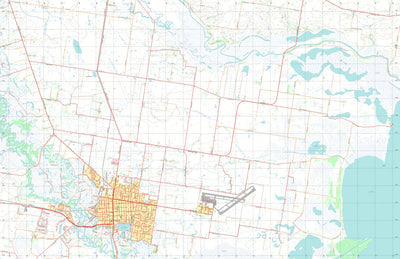nswtopo 8321-4-N SALE NORTH digital map