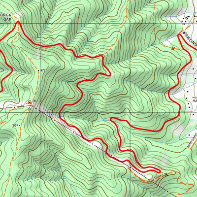 nswtopo 8324-4-S TAWONGA SOUTH digital map