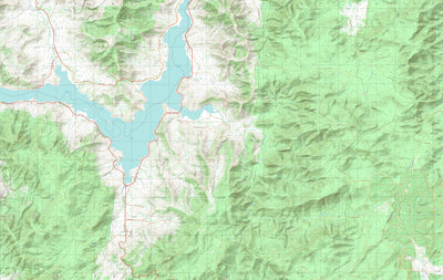 nswtopo 8325-1-N GRANYA NORTH digital map