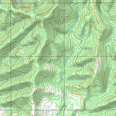 nswtopo 8325-2-N HENLOW NORTH digital map