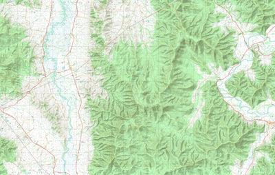 nswtopo 8325-3-S GUNDOWRING SOUTH digital map