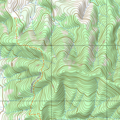 nswtopo 8325-3-S GUNDOWRING SOUTH digital map