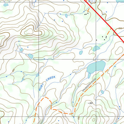 nswtopo 8325-4-N HUME NORTH digital map