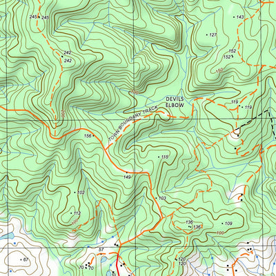 nswtopo 8422-1-S BRUTHEN SOUTH digital map