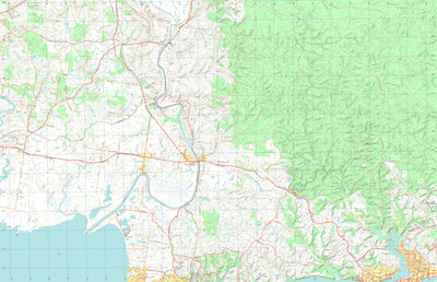 nswtopo 8422-2-N LAKES ENTRANCE NORTH digital map
