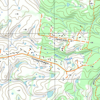 nswtopo 8422-2-N LAKES ENTRANCE NORTH digital map