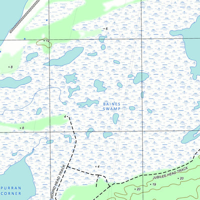 nswtopo 8422-2-S LAKES ENTRANCE SOUTH digital map