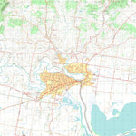 nswtopo 8422-3-N BAIRNSDALE NORTH digital map