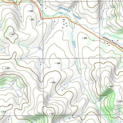 nswtopo 8423-2-N ENSAY NORTH digital map