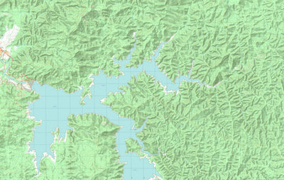 nswtopo 8424-4-N DART NORTH digital map