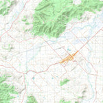 nswtopo 8425-1-S CORRYONG SOUTH digital map