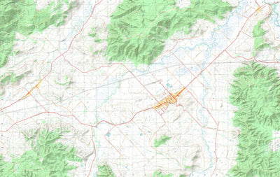 nswtopo 8425-1-S CORRYONG SOUTH digital map