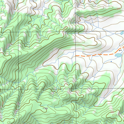 nswtopo 8425-1-S CORRYONG SOUTH digital map