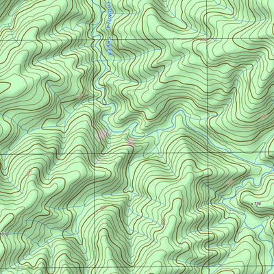 nswtopo 8425-2-S NARIEL SOUTH digital map