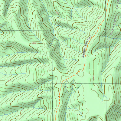 nswtopo 8425-3-S CRAVENSVILLE SOUTH digital map