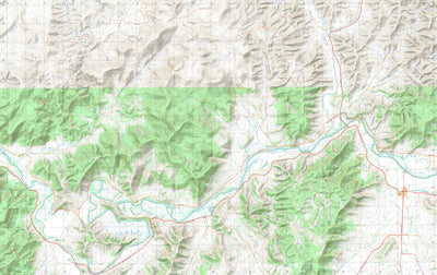 nswtopo 8426-3-S JINGELLIC SOUTH digital map