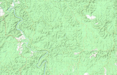 nswtopo 8522-1-N ORBOST NORTH digital map