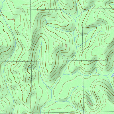 nswtopo 8522-1-N ORBOST NORTH digital map