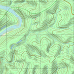 nswtopo 8522-1-N ORBOST NORTH digital map