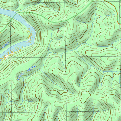 nswtopo 8522-1-N ORBOST NORTH digital map