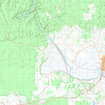 nswtopo 8522-1-S ORBOST SOUTH digital map