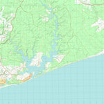 nswtopo 8522-3-N TYERS NORTH digital map